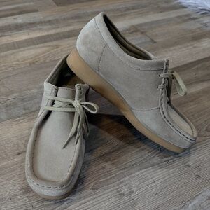 CLARK'S | Suede Shoes, Sz 8
